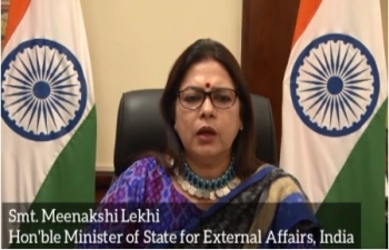 Recorded remarks by Hon'ble Minister of State for External Affairs Smt. Meenakashi Lekhi at the opening ceremony of the 'India Week' as part of AKAM held in Caracas on 24 November 2021